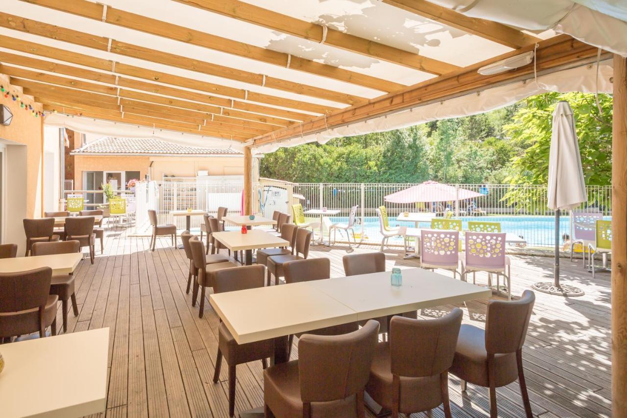 ホテル Camping Les Princes D'Orange Orpierre エクステリア 写真