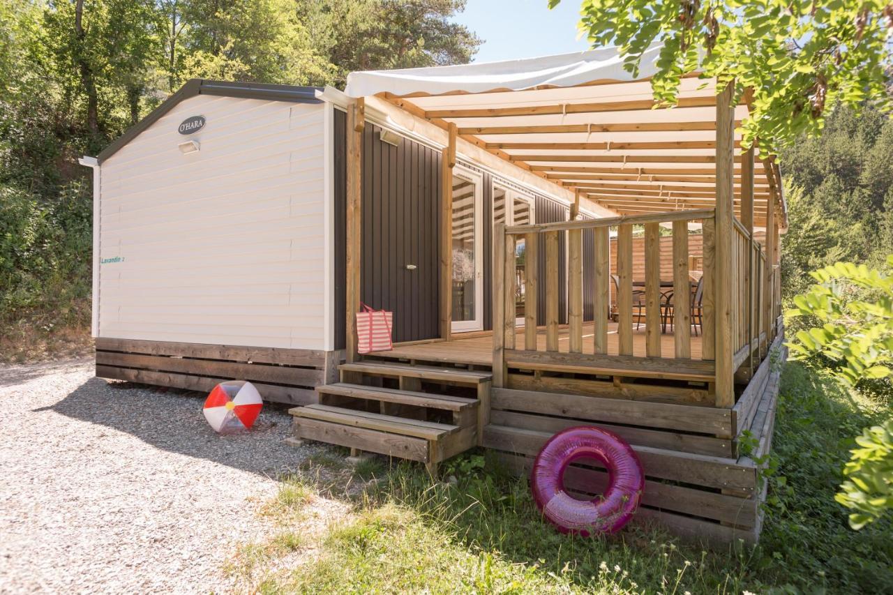 ホテル Camping Les Princes D'Orange Orpierre エクステリア 写真