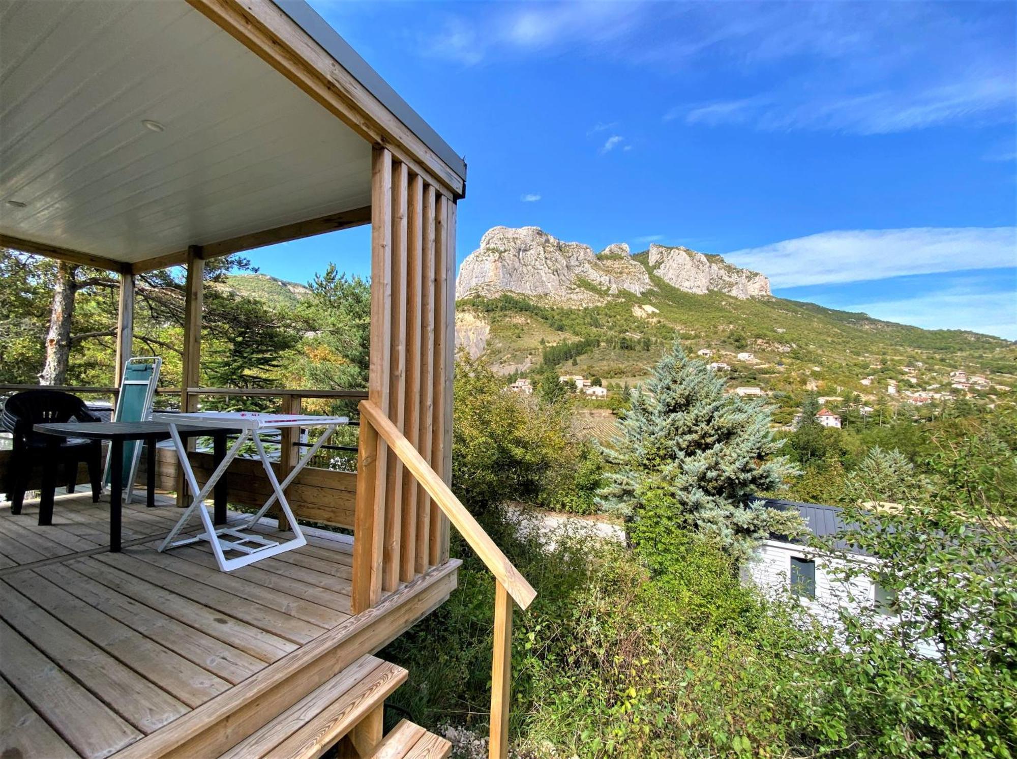 ホテル Camping Les Princes D'Orange Orpierre エクステリア 写真